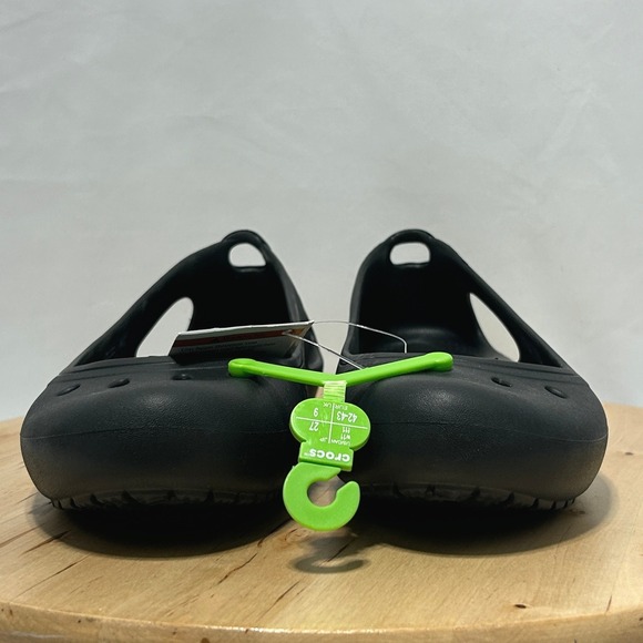 Crocs Kadee Women's Black Slip On Flats NWT - Size 11 & 42/43 EUR - Picture 3 of 7